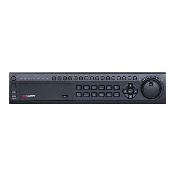 HIKVISION DS-8100-S Series Посібник із швидкого старту