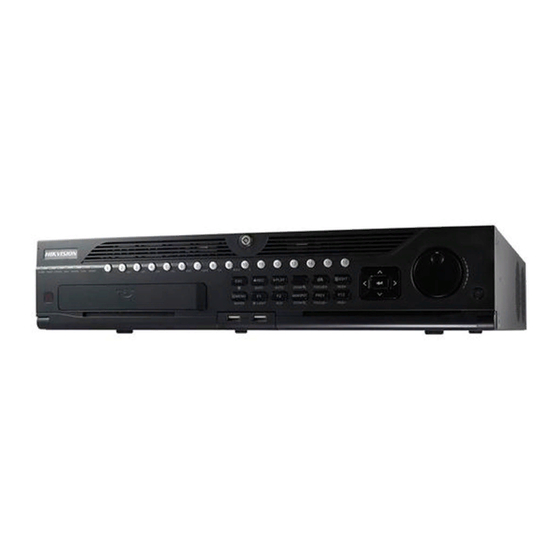 HIKVISION DS-9600NI-ST Series 빠른 시작 매뉴얼