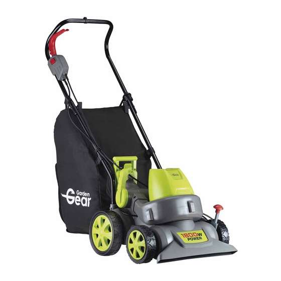 Garden Gear CXD1800 Buku Petunjuk