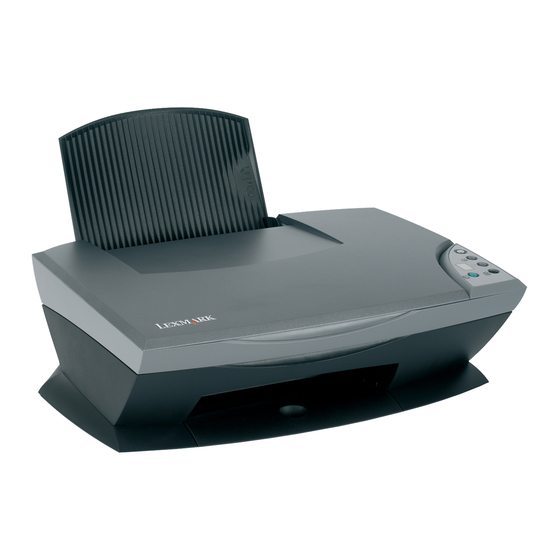 Lexmark 2200 Series Pengaturan