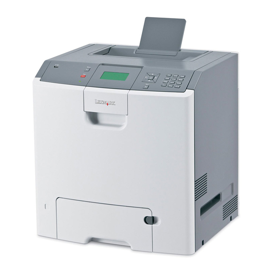 Lexmark 25A0450 - C 736N Color Laser Printer 트레이 모듈 설치 매뉴얼