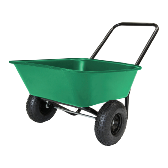 Garden Star Garden Barrow Инструкция по сборке Руководство