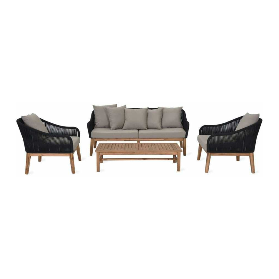 Garden Trading Luccombe Sofa Set Інструкція з монтажу