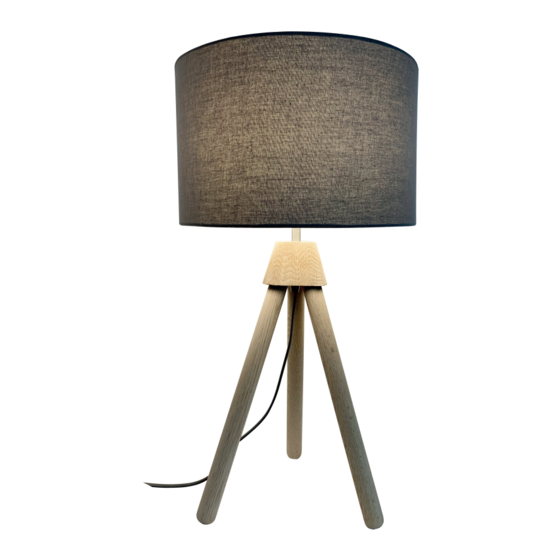 Garden Trading Hambledon Table Lamp Инструкции по установке