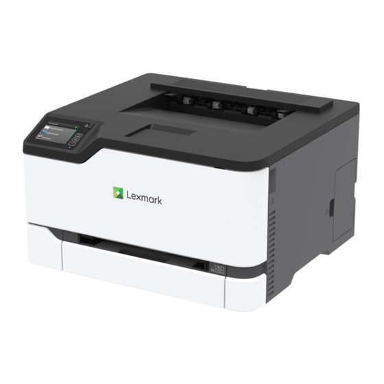 Lexmark C2326 Referência rápida