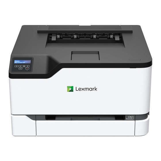 Lexmark C3224 Referência rápida