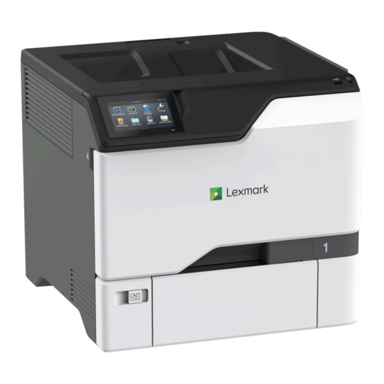 Lexmark C4342 Короткий довідник