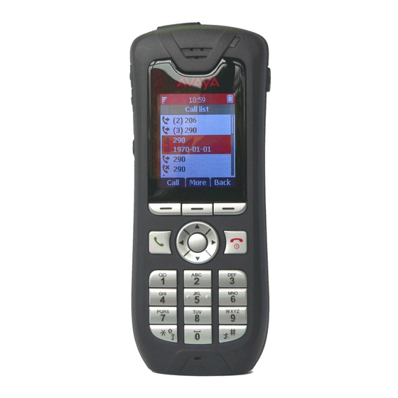 Avaya 3725 Короткий довідник