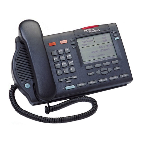 Avaya 3904 Quick Reference Card