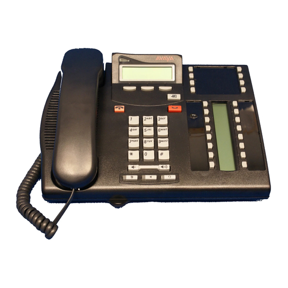 Avaya 7316E Snelle referentiehandleiding