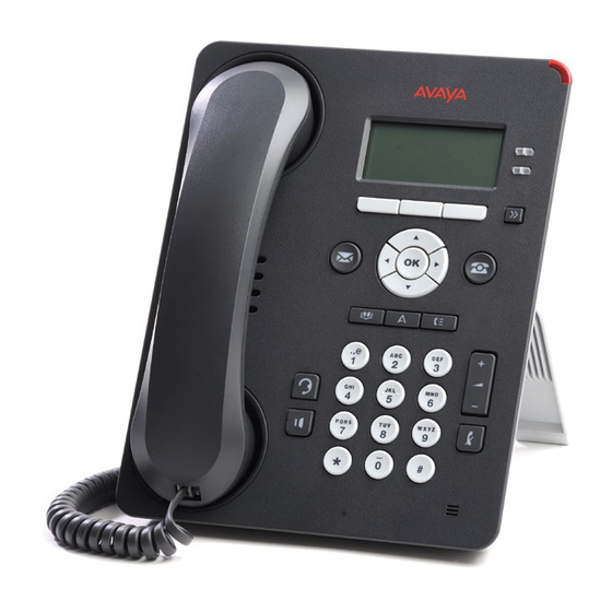 Avaya 9601 Snelle referentie