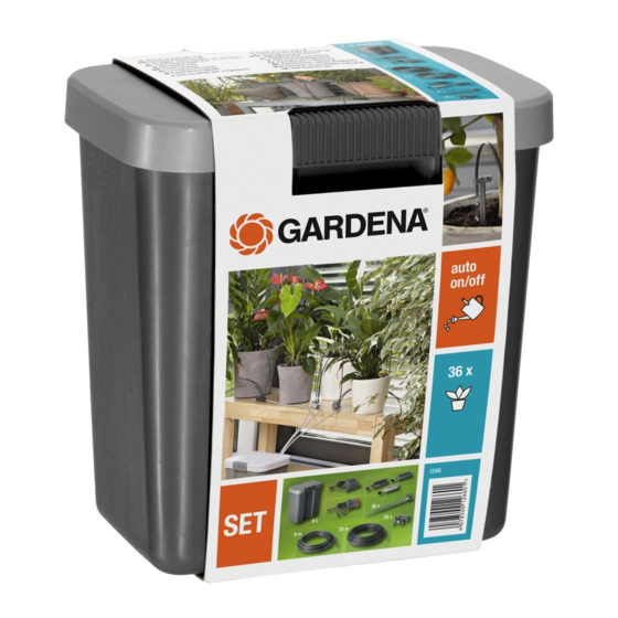 Gardena 1265 Посібник оператора