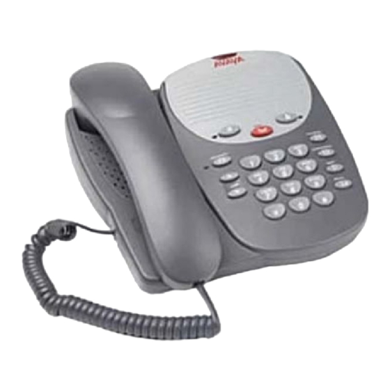 Avaya IP Office 4601 Referência rápida