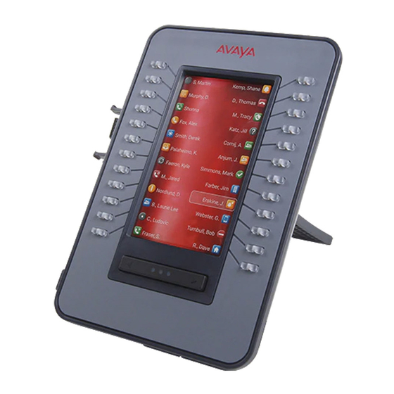 Avaya J100 Series Instructies gebruiken