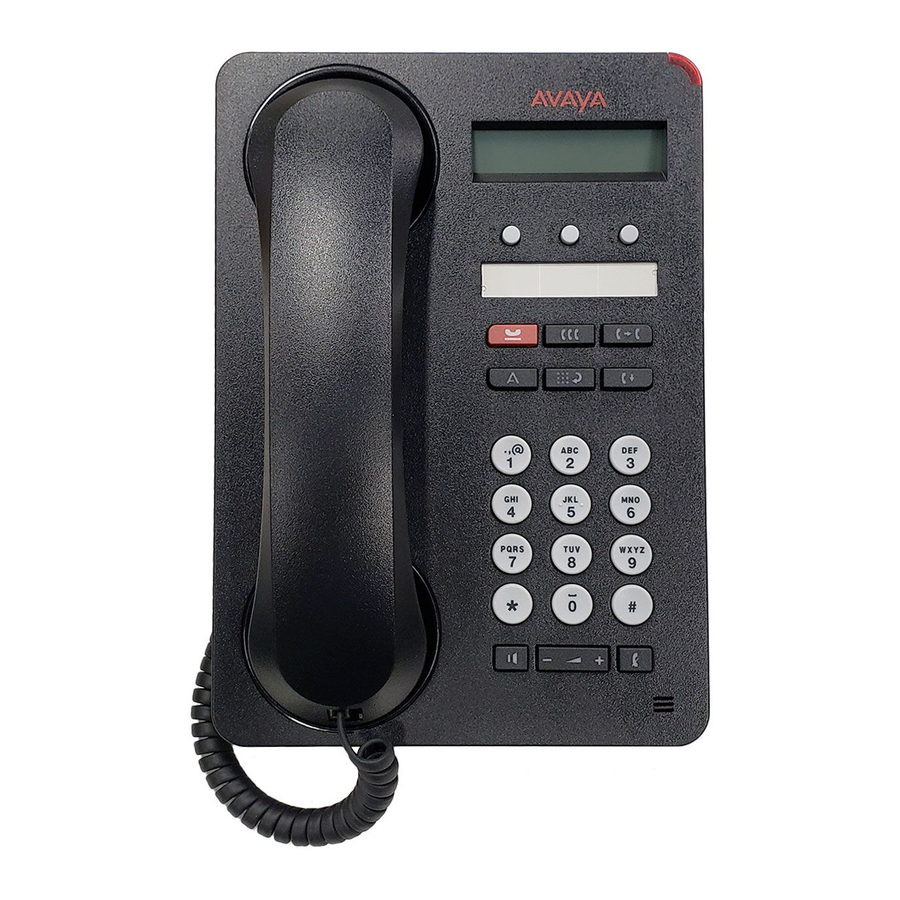 Avaya one-X 1603SW-I Référence rapide