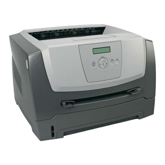 Lexmark E250 Instructions Manual