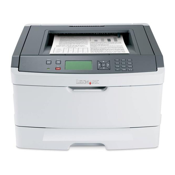 Lexmark E460 Series Podręcznik konserwacji