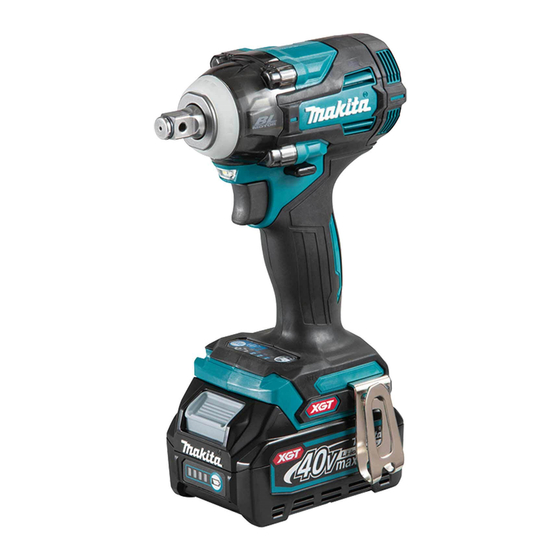 Makita TW005G Manuale di istruzioni