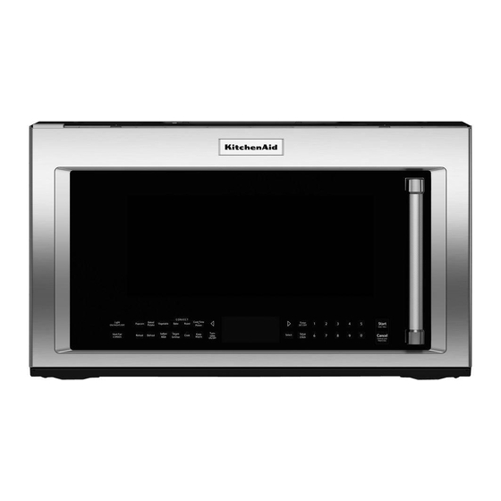 KitchenAid MICROWAVE HOOD COMBINATION Gebrauchsanweisung