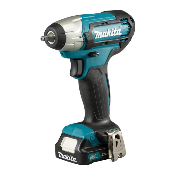 Makita TW060D Manual de instrucciones