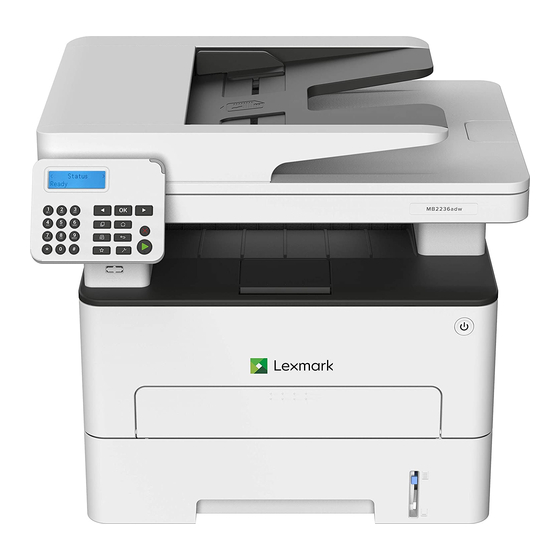 Lexmark MB2236 Referência rápida