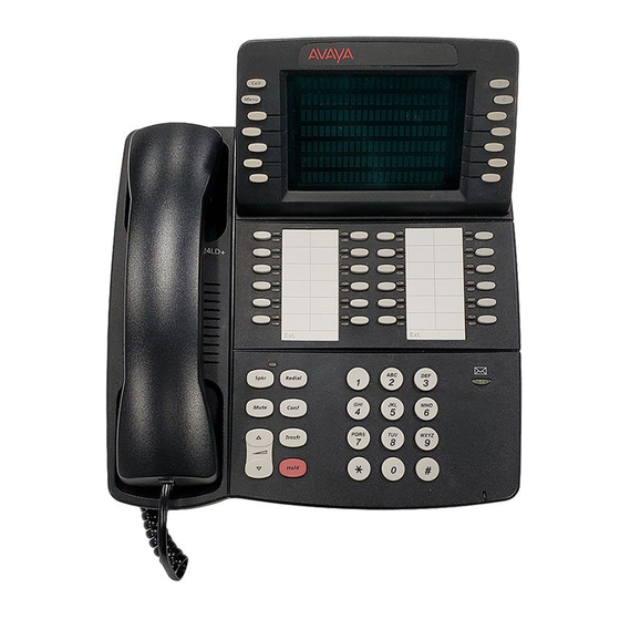 Avaya 4424LD+ Installation Instructions