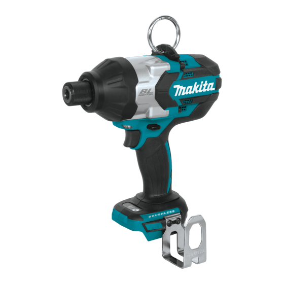 Makita XWT08M Manual de instrucciones