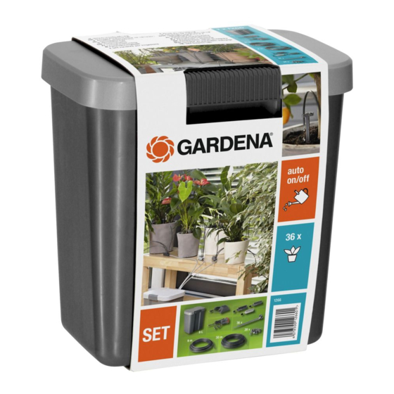 Gardena 1266 Kullanım Talimatları Kılavuzu