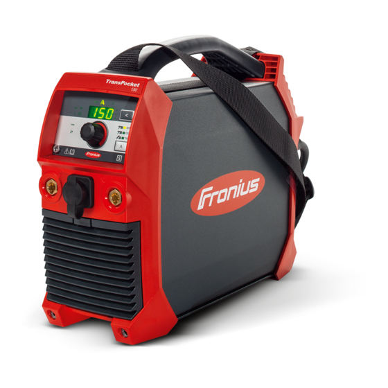 Fronius TransPocket 150 Procédure de mise à jour