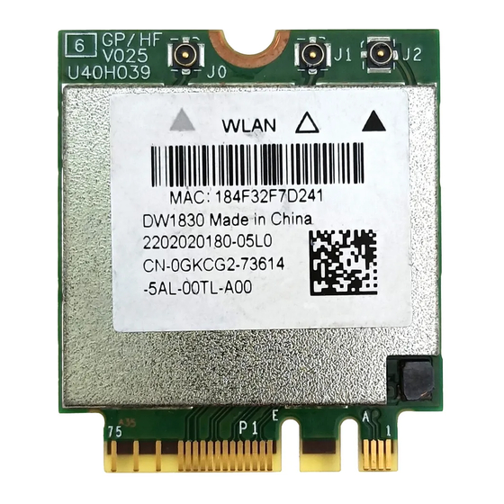 Broadcom BCM943602BAED Manuale d'uso