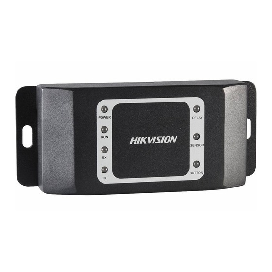 HIKVISION DS-KD8003-IME1 빠른 시작 매뉴얼