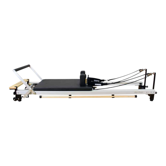 Align-Pilates C2-Pro RC Reformer 조립 지침 및 사용자 설명서