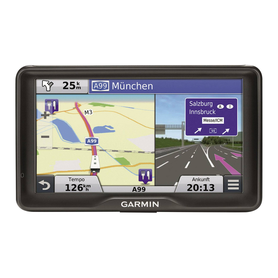 Garmin dezl 760LMT 소유자 매뉴얼