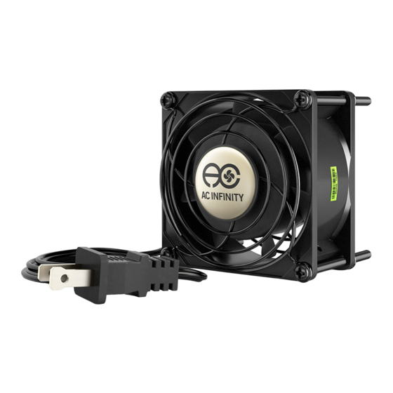 AC Infinity AXIAL S1225 Panduan Pengguna