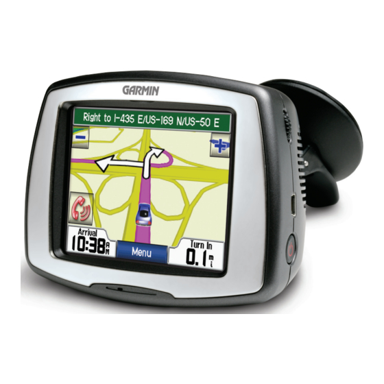 Garmin StreetPilot c510 제품 정보 시트