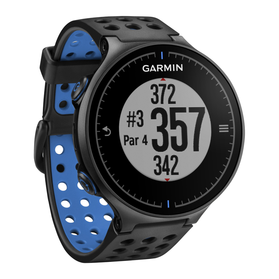 Garmin Approach S5 소유자 매뉴얼