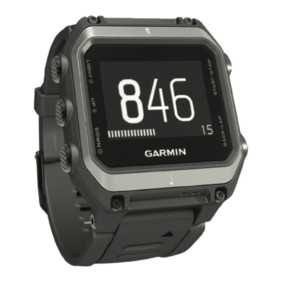 Garmin epix Owner's Manual