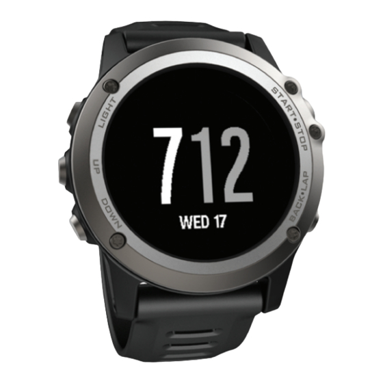 Garmin Fenix 3 Owner's Manual