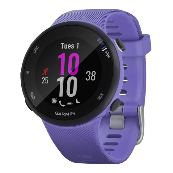 Garmin Forerunner 010-02156-11 자주 묻는 질문