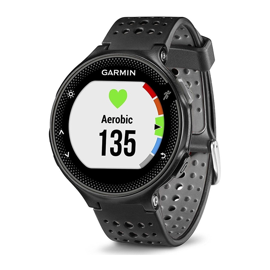 Garmin Forerunner 235 Panduan Pemilik