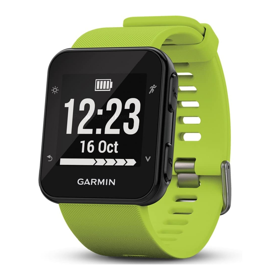 Garmin Forerunner 35 Manuale di avvio rapido