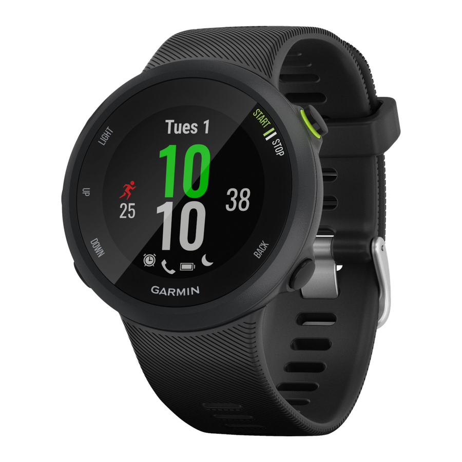 Garmin FORERUNNER 45 オーナーズマニュアル