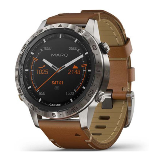 Garmin MARQ ADVENTURER Skrócona instrukcja obsługi