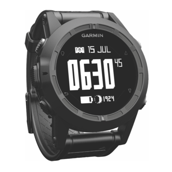 Garmin tactix Skrócona instrukcja obsługi