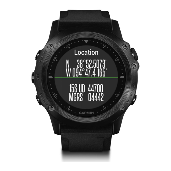 Garmin tactix Bravo Manuale d'uso