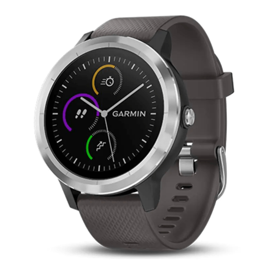 Garmin VIVOACTIVE 3 Element Руководство пользователя