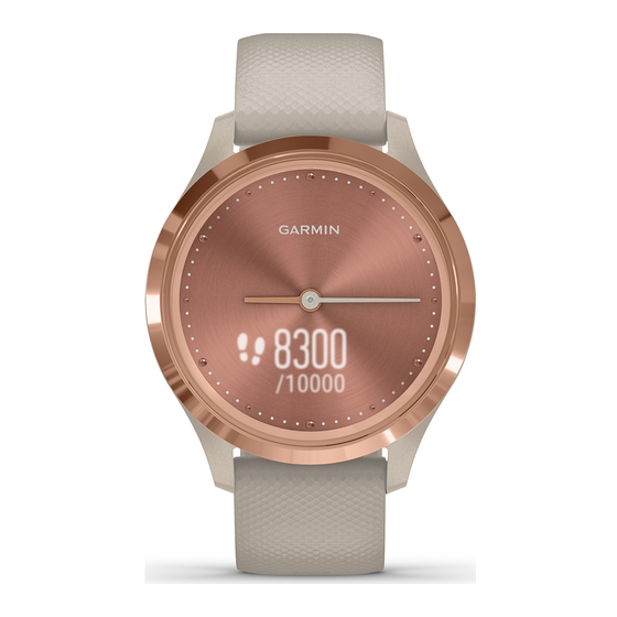 Garmin VIVOMOVE 3/3S Manual do Proprietário