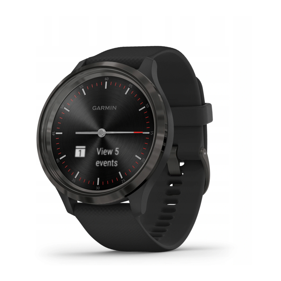 Garmin VIVOMOVE 3S Panduan Pemilik