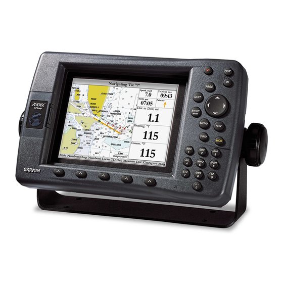 Garmin GPSMAP 2010 Installation Manual