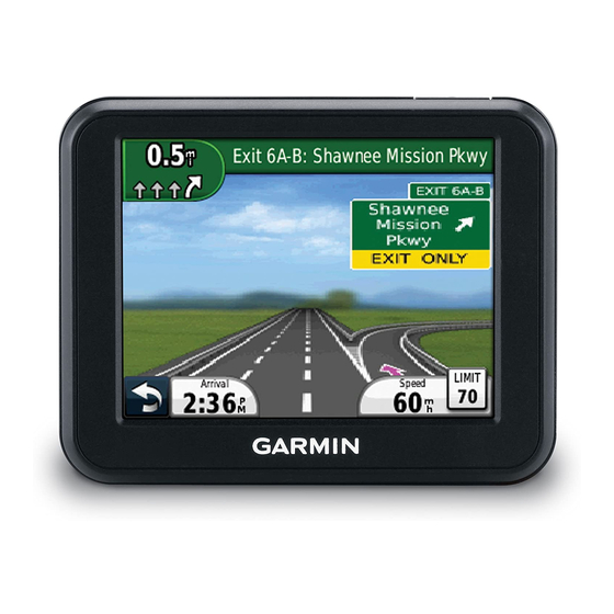 Garmin nuvi 30; nuvi 40; nuvi 50 オーナーズマニュアル